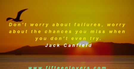 dont worry about failure