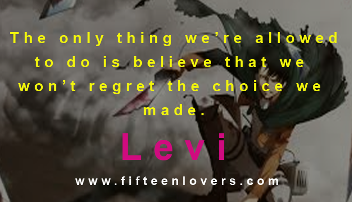 levi ackernan quotes