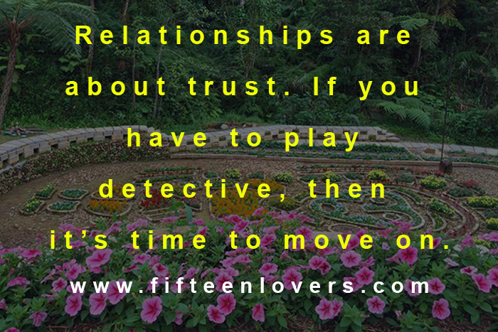 relationship about trust